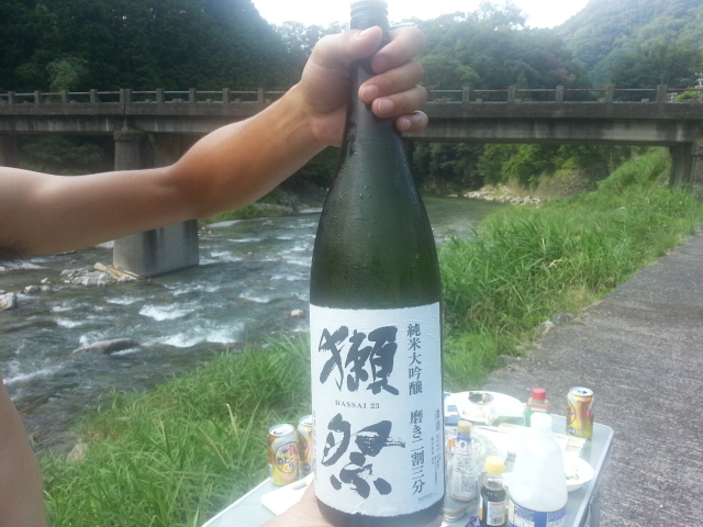 キンキンに冷やした日本酒は最高！